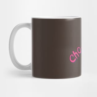 Chocolatese - 80s/90s Retro Design Mug